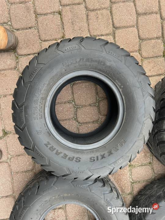 Opony Quad komplet 4 sztuki 10 szosowe 2016 stan Olszewka