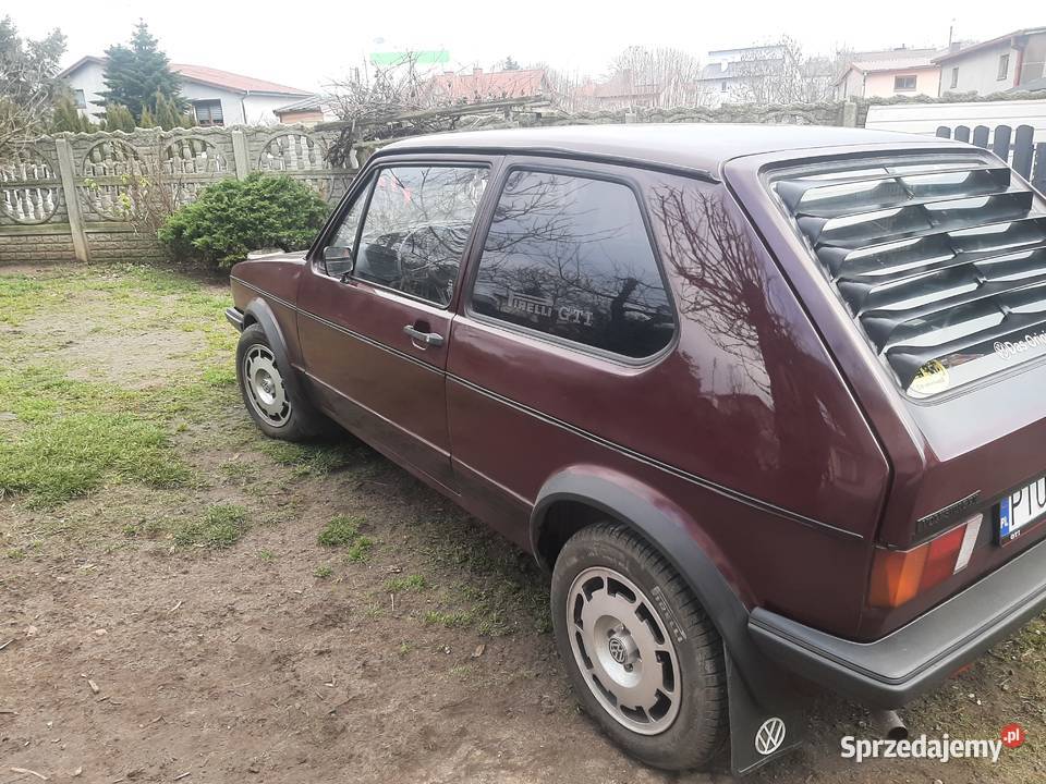 Vw Gti mk1 1976 benzyna Turek sprzedam