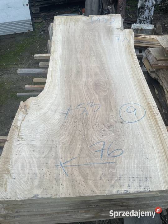 Monolit dąb 93x86x138 174x63 blat stół stolik Przysucha