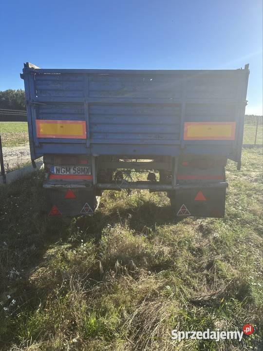 Przyczepa d83 10 ton Autosan Zarejestrowana nieuszkodzony Mińsk Mazowiecki sprzedam