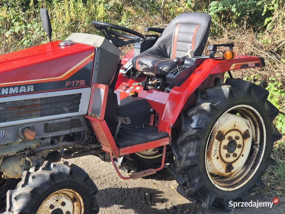 Traktorek traktor YANMAR F175D 17 44 Małuszyn