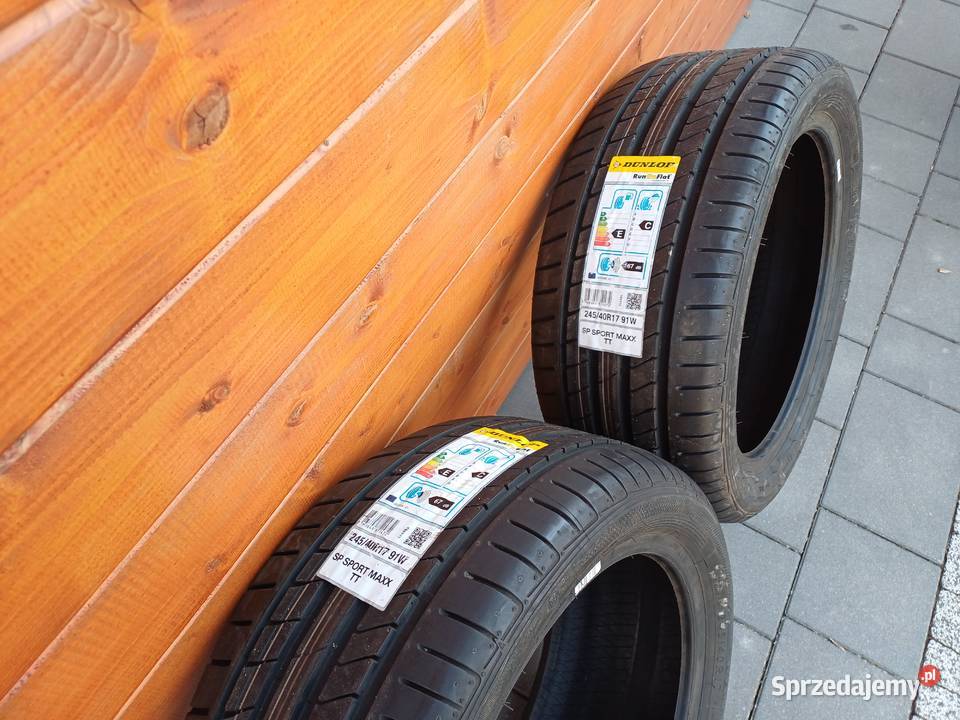 Opony letnie Dunlop SP Sport Maxx 24540R17 NOWE 17cale
