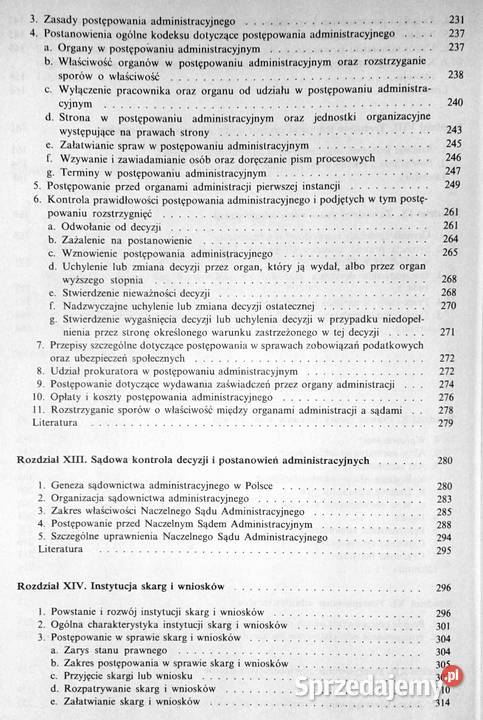 Polskie prawo administracyjne Jacek Lang Jerzy Chełm sprzedam