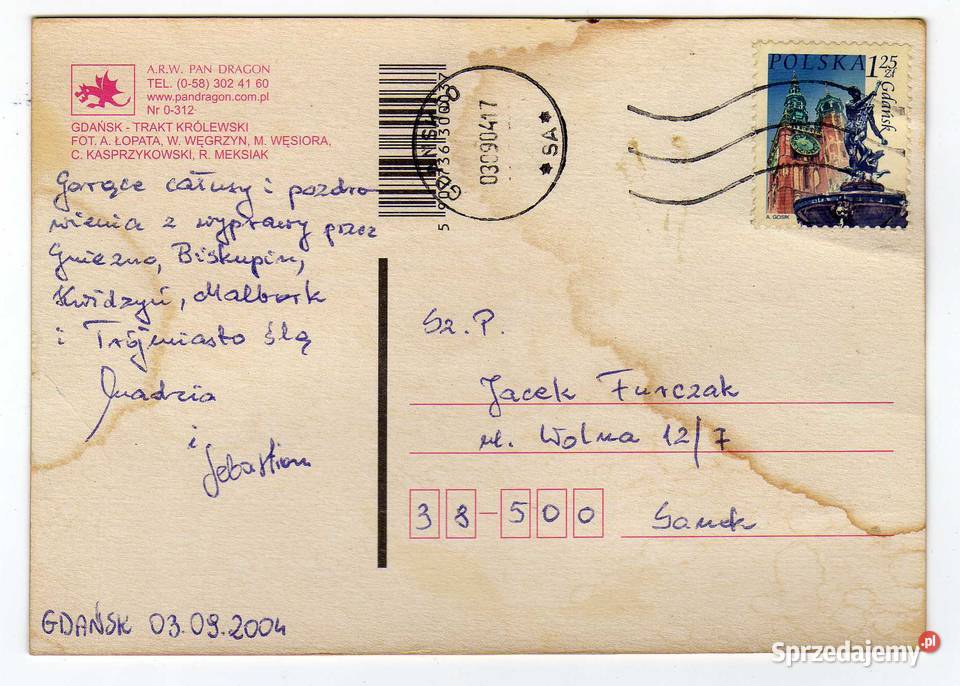 GDAŃSK POCZTÓWKA WIELOWIDOKOWA 1 Krynki