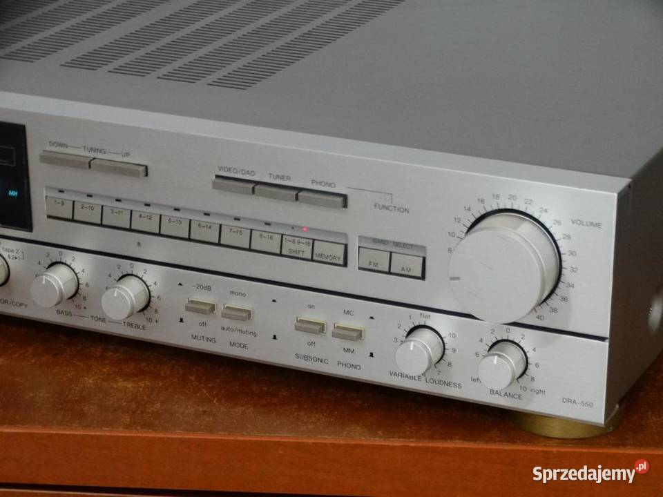 Amplituner Denon DRA550 sprawny Vintage WYSYŁKA podkarpackie Jasło sprzedam