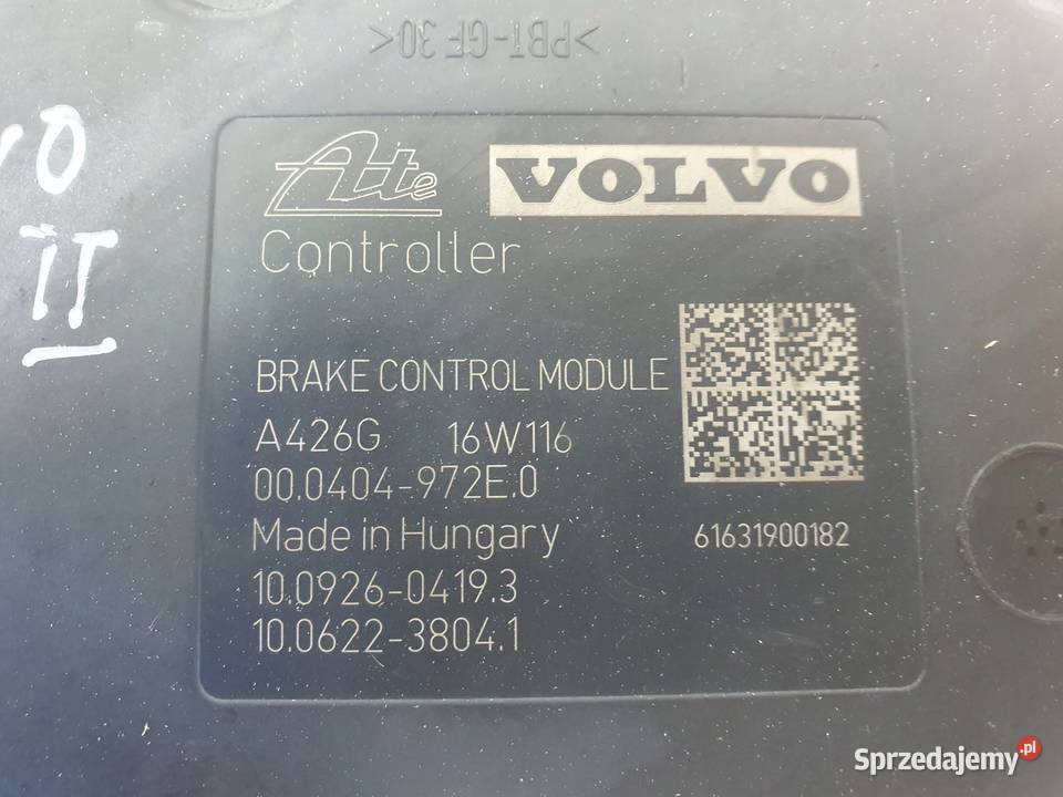 Volvo V70 III POMPA ABS hamulcowa STEROWNIK