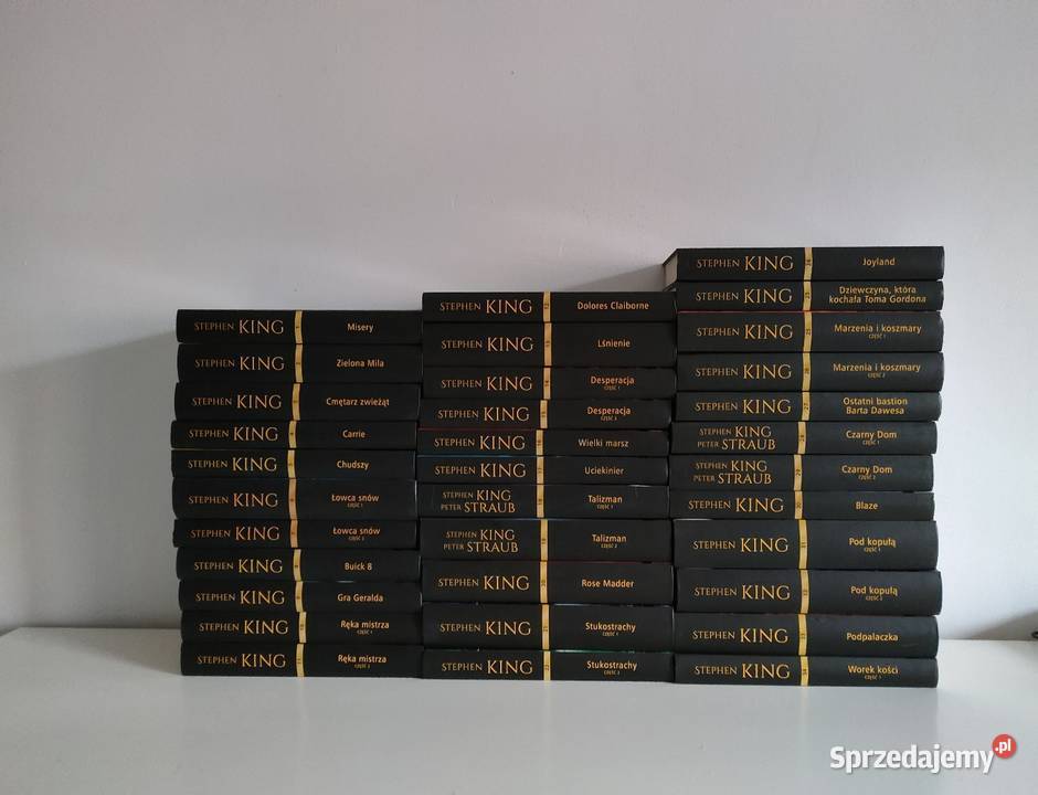 Kolekcja Mistrza Grozy 34 tomy Stephen King sprzedam