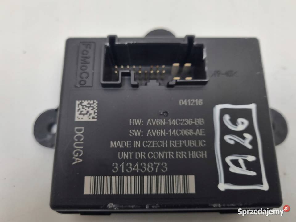 Volvo VOLVO V60 I S60 II lift MODUŁ DRZWI lewy