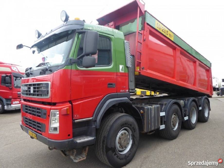 VOLVO FM Terberg WYWROTKA 8x8 MANUAL EURO 5 KIPPER 24m