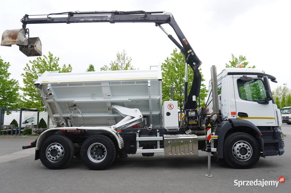 MercedesBenz Antos 2536 6x24 99 HDS HIAB 111 B2 kupiony w salonie Motoryzacja Kraków