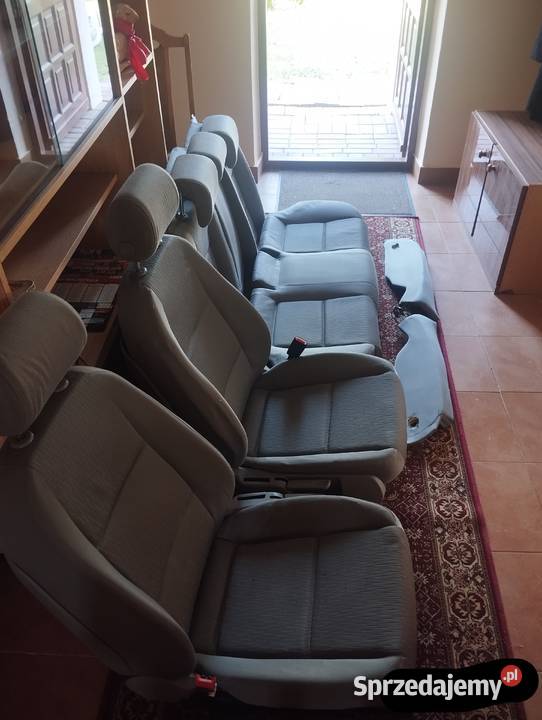 Fotele Audi A4 B7 komplet przódtył szare zadbane Krosno sprzedam
