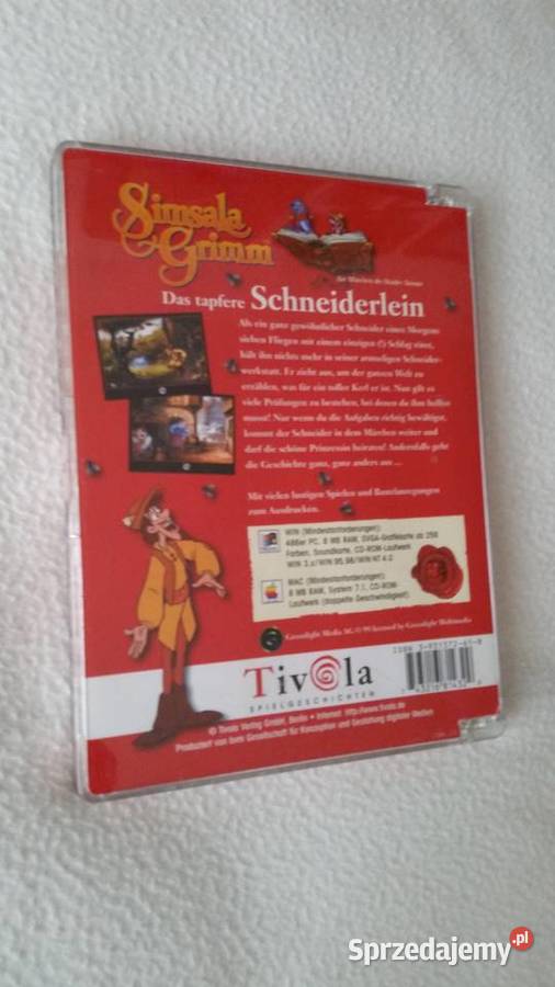 Das Tapfere Schneiderlein Simsala Grimm CDRom Puławy