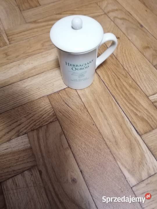 Kubek do herbaty biały Gdańsk