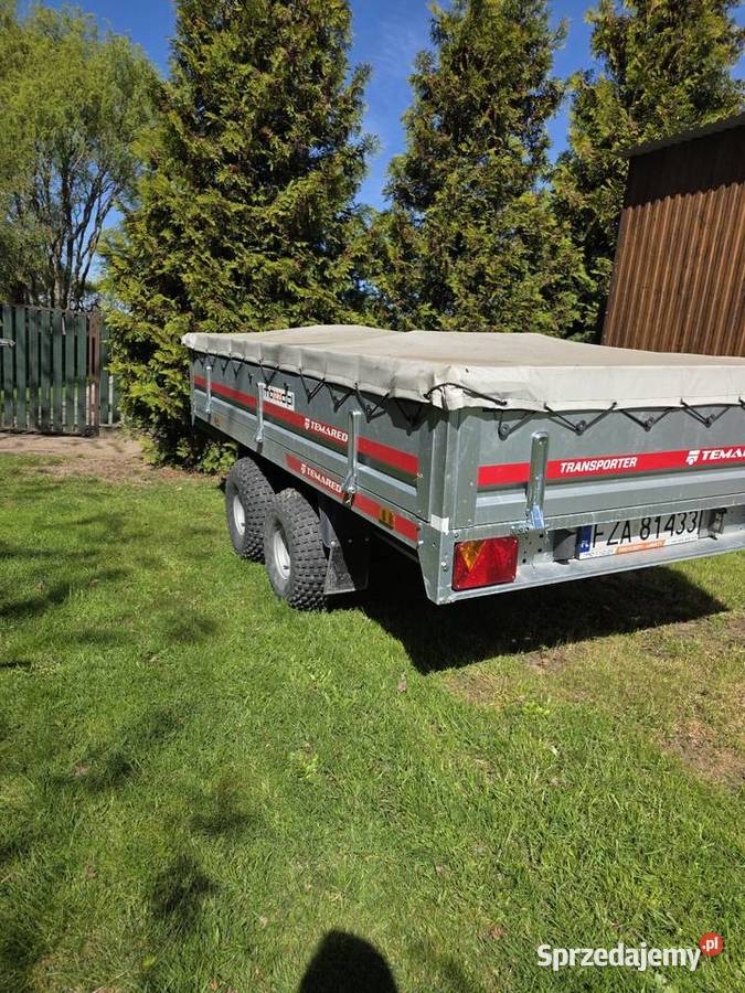 Przyczepa temared transporter platforma Trzebiel