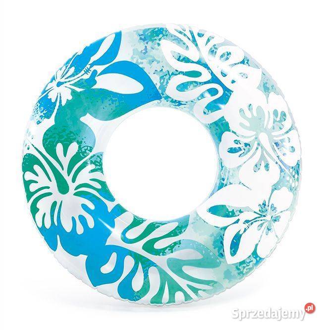 Koło dmuchane do pływania HAWAJSKIE KWIATY o Poznań