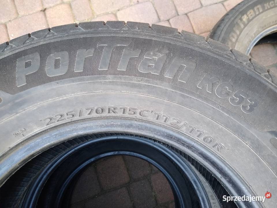 Komplet opon letnich do busa Kumho 22570 r15C Sadowie