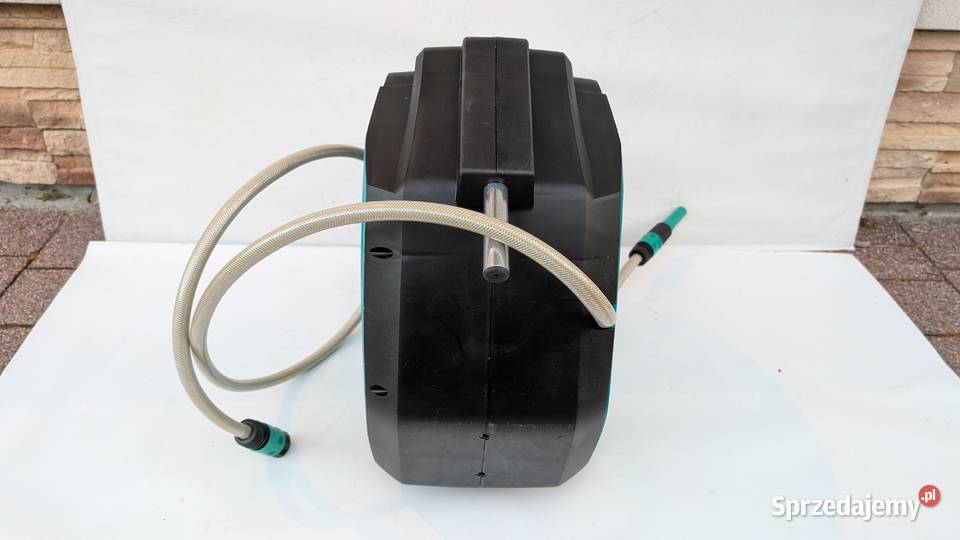 Bęben z wężem ogrodowym Amazon Basics 25m