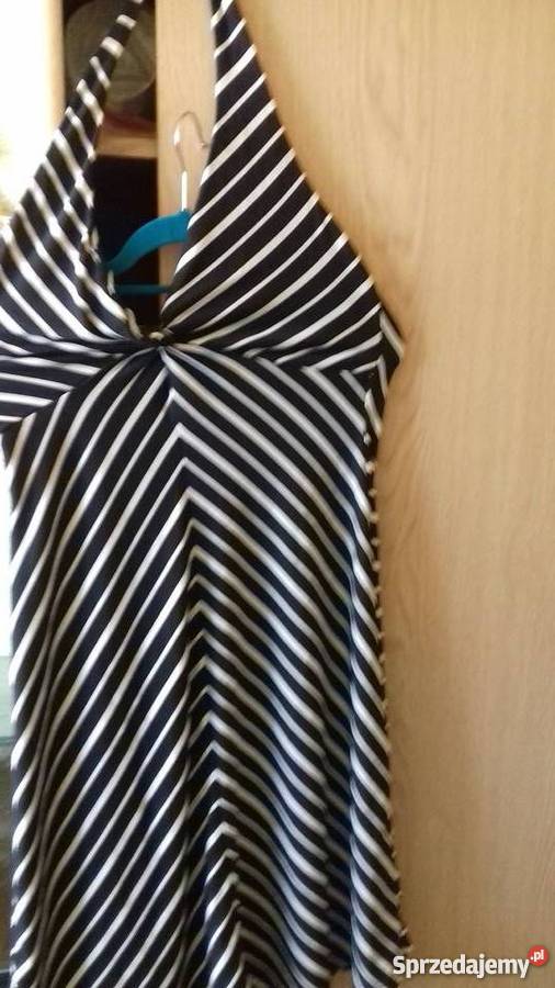 Sukienka w paski Iława sprzedam