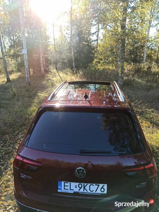Volkswagen Tiguan Allspace 20 TSI 2018 łódzkie Łódź