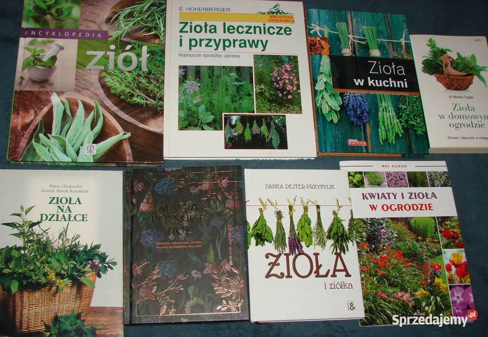 Książki ziołowe - zioła w kuchni