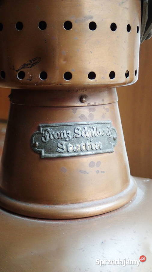 Lampy nawigacyjne Franz Schilbach aus Sttetin Szczecin