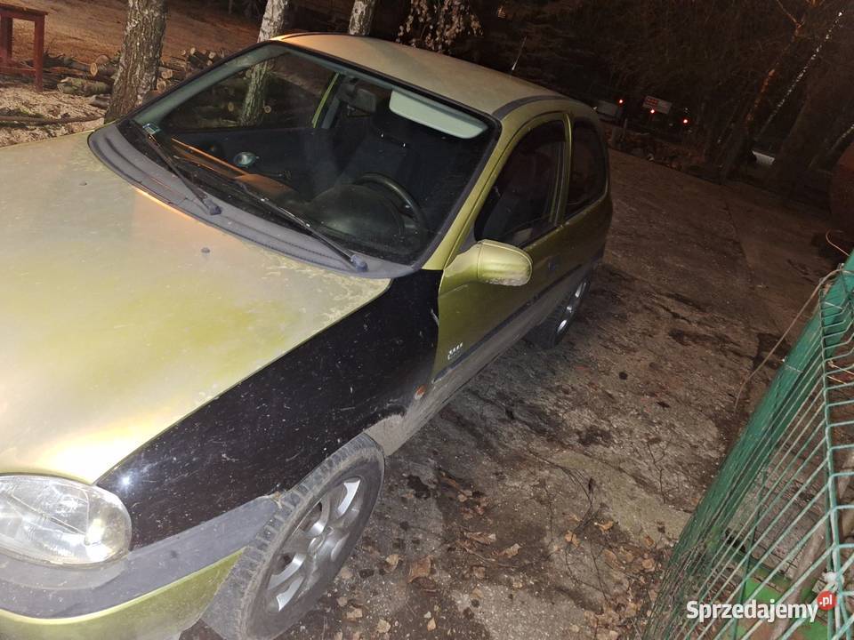 Opel corsa żółty Janów