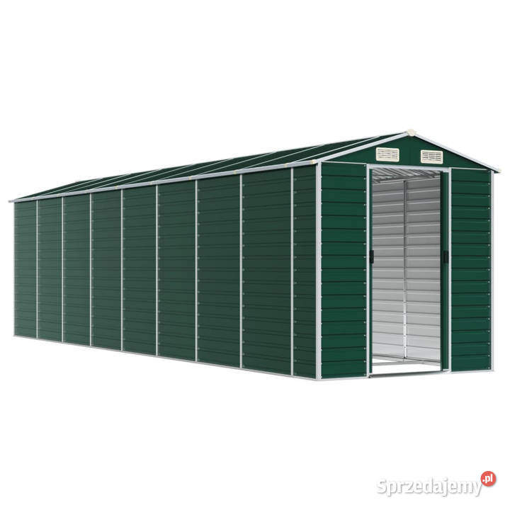 Szopa ogrodowa zielona 191x725x198 stal sprzedam