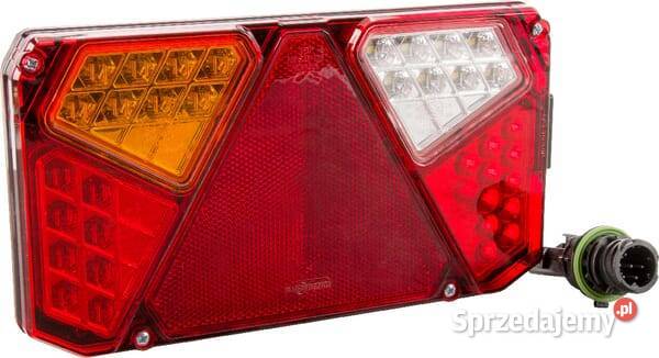 Lampa tylna zespolona LED lewa prostokątna 1224V Pozostałe Kamionna