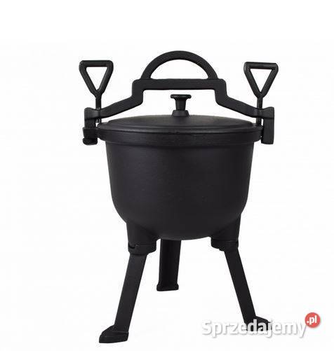 219 Kociołek żeliwny 10 litrów Zabrze