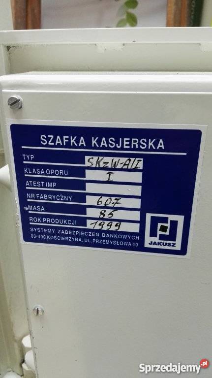 sejf kasa pancerna Jakusz Pozostałe Poznań