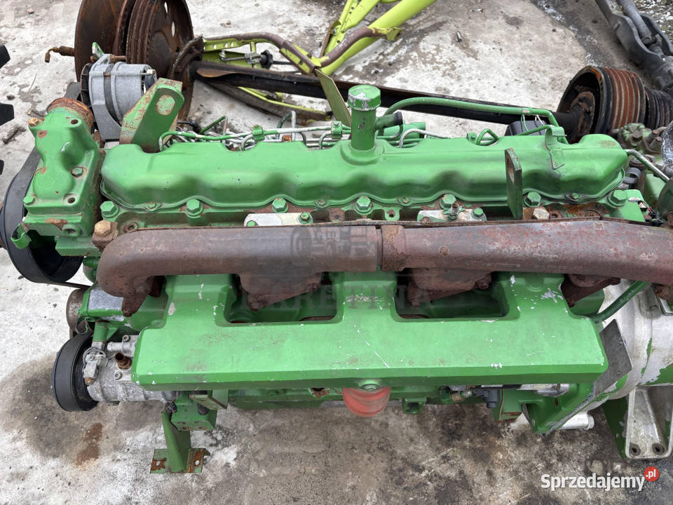 John Deere 6081HH011 Silnik Słupek Blok Głowica wielkopolskie Jastrzębniki