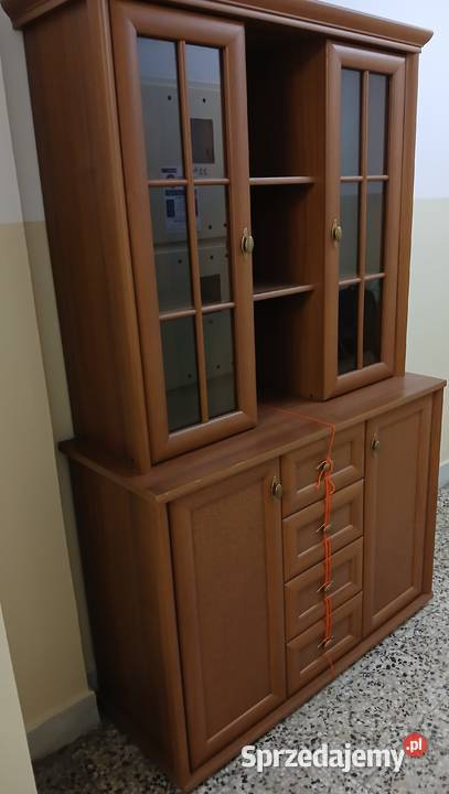 Kredens brązowy 116x191x46 Lublin sprzedam