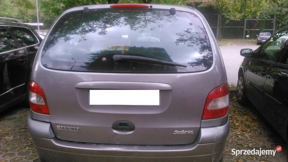 Szyba tylna klapy tył tylnej Renault Scenic I Rok produkcji 2000 Kraków