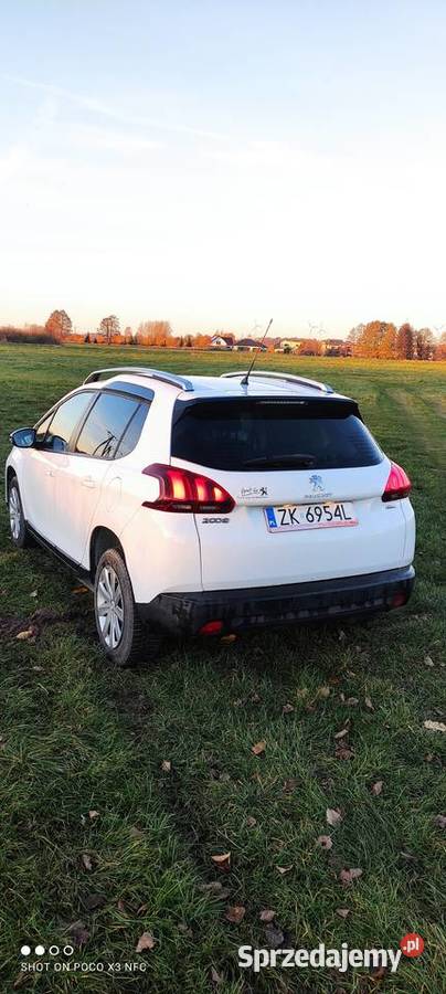 Peugeot 2008 z 2017r 12 benzyna 108 stan zamiana Sianów
