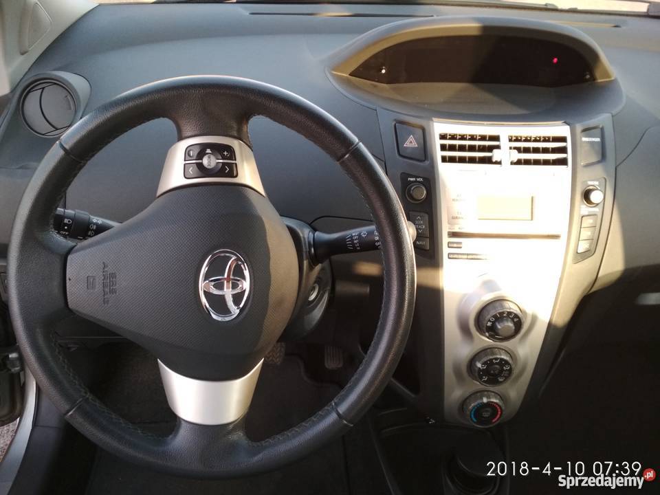 Toyota Yaris BEZWYPADKOWA 13 Czujniki parkowania 133994km Kleczew