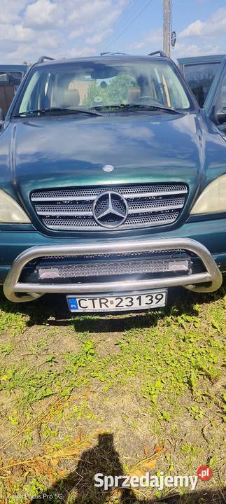 Mercedes ml W163 23 LPG skórzana tapicerka Brzozówka
