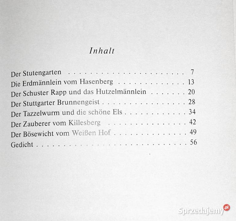 Der Marchenberg E G Stockinger Książki i Podręczniki sprzedam