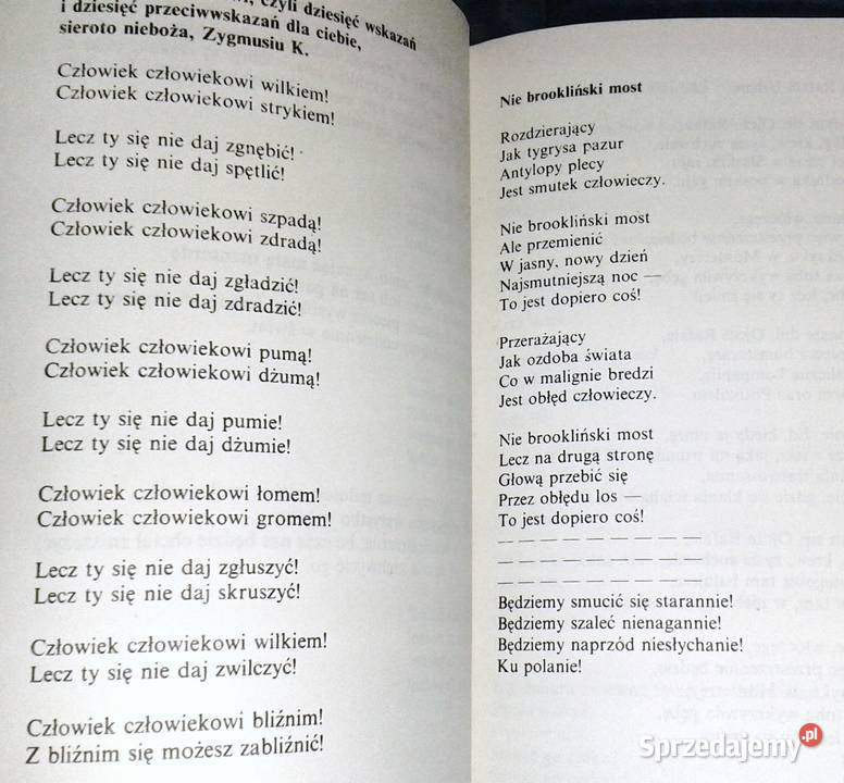 Piosenki Edward Stachura W Wysocki Leonard Cohen lubelskie