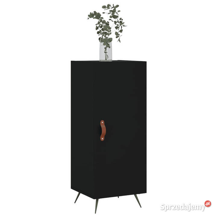 Szafka czarna 345x34x90 materiał drewnopochodny mazowieckie Warszawa