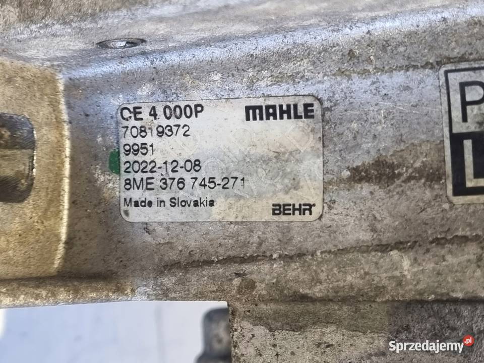 ZAWÓR EGR CHŁODNICA SPALIN Peugeot Boxer III 20 osobowe Chełm