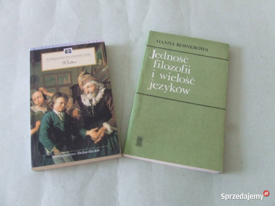 Powiastki filozoficzne Wolter Jedność filozofii filozofia, historia filozofii Oborniki Śląskie
