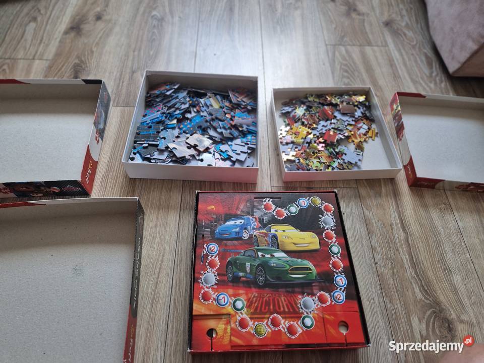 puzzle zygzak McQueen cars auta gra planszowa Kraków