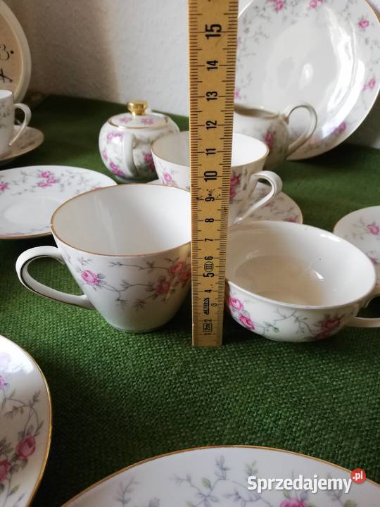 Porcelana sygnowana Schumann róże100 letnia małopolskie Gorlice