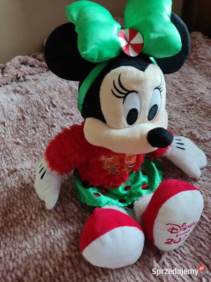 Maskotka pluszowa Myszka Minnie Boże Narodzenie Głuchołazy