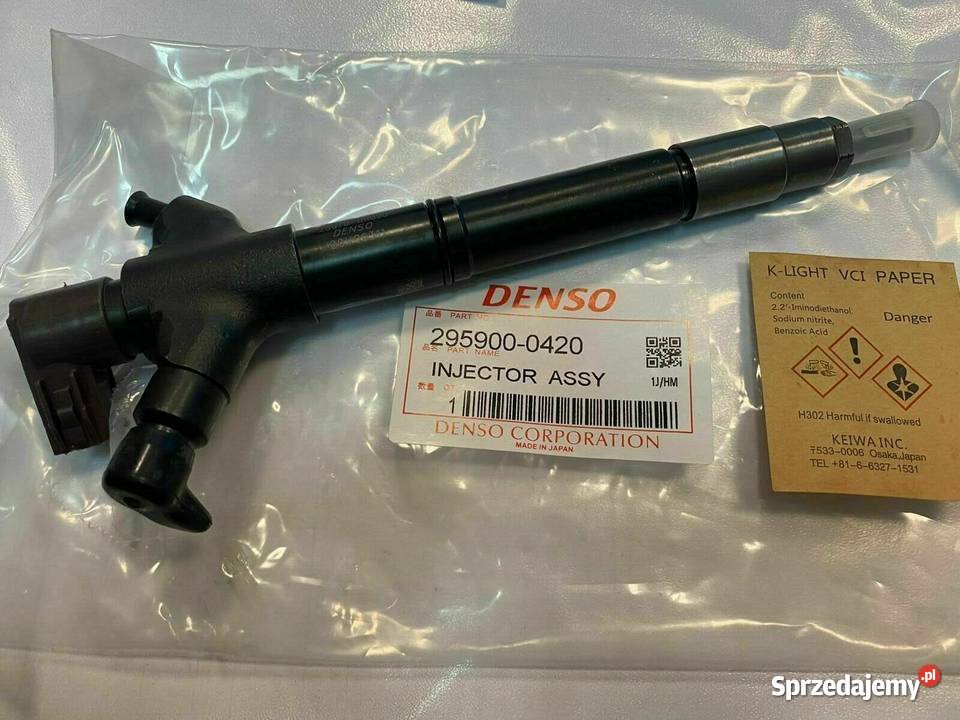 Wtryskiwacz 22D 236700R090 DCRI200420 Toyota sprzedam