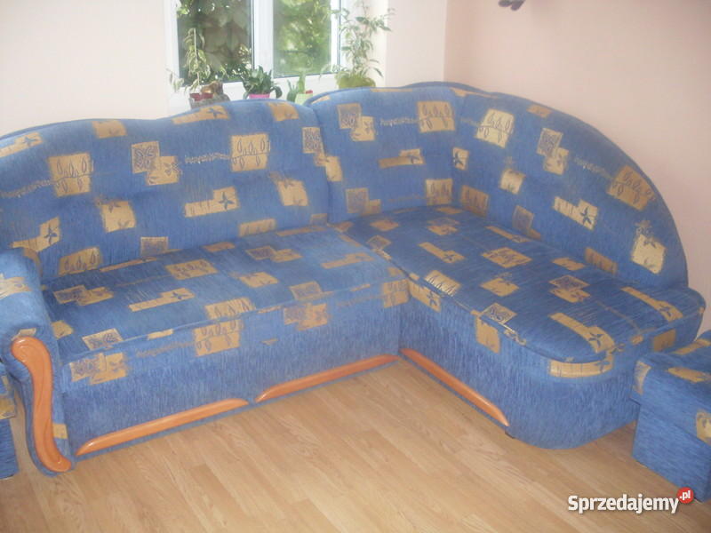 Narożnik 2 pufy do kompletu Poznań sprzedam