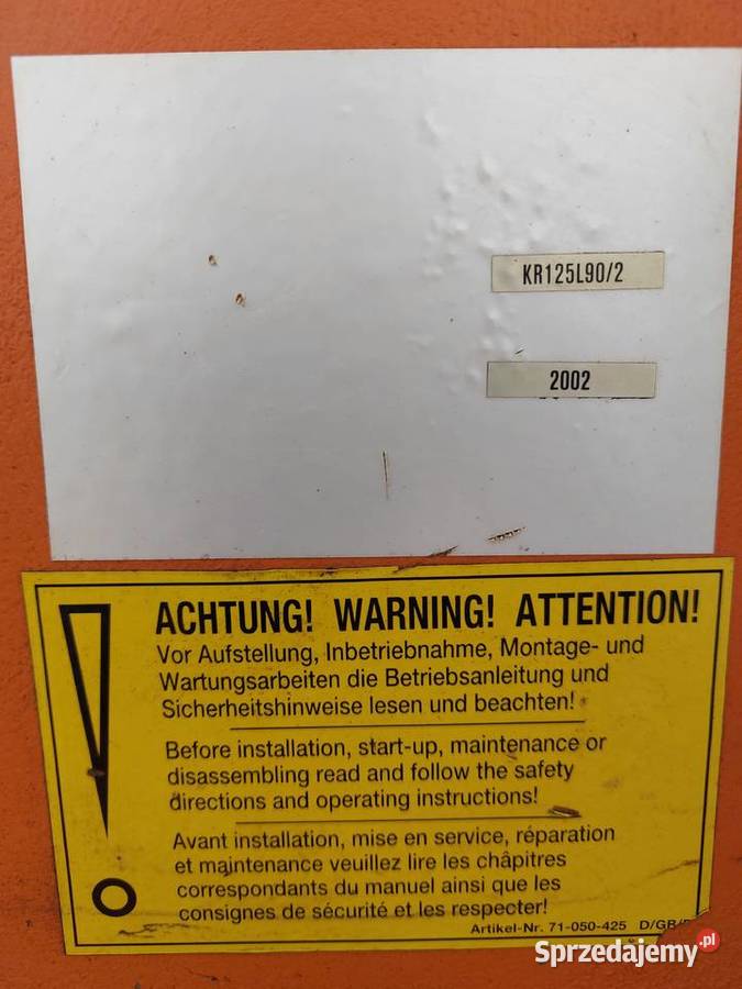 Robot przemysłowy KUKA KR210 szafa KRC1 panel Gorzów Wielkopolski