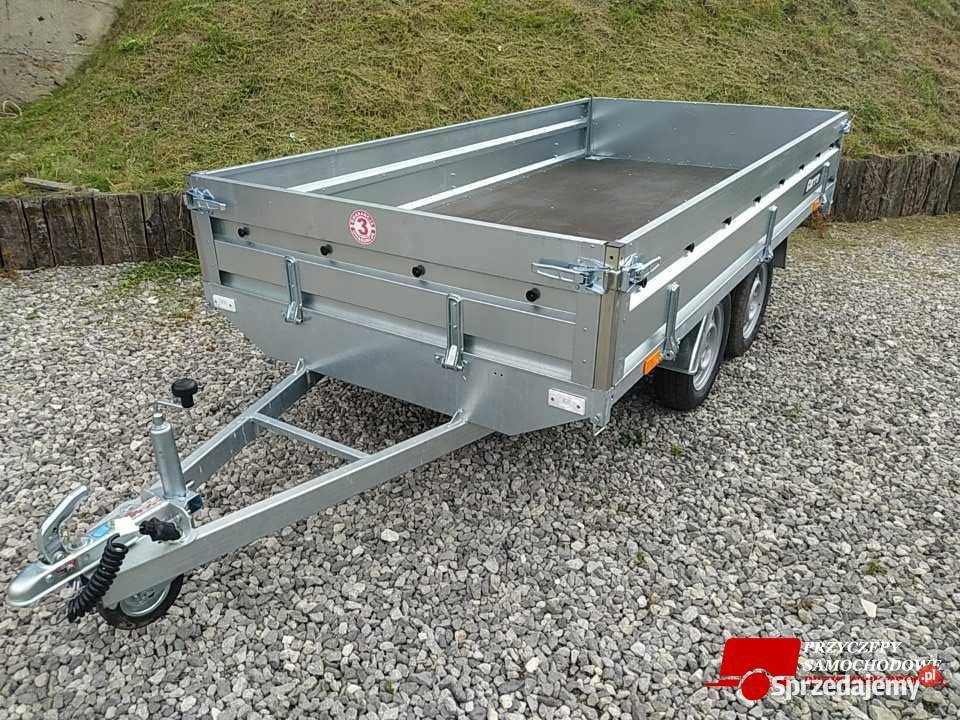 Przyczepa dwuosiowa platforma CARRO DELTA 3015 lubelskie Lublin sprzedam