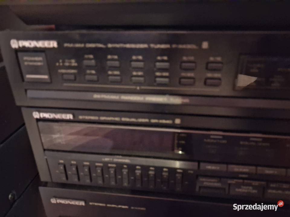 Wieża Pionner 6 segmentowa korektor 10 pasmowy Mielec