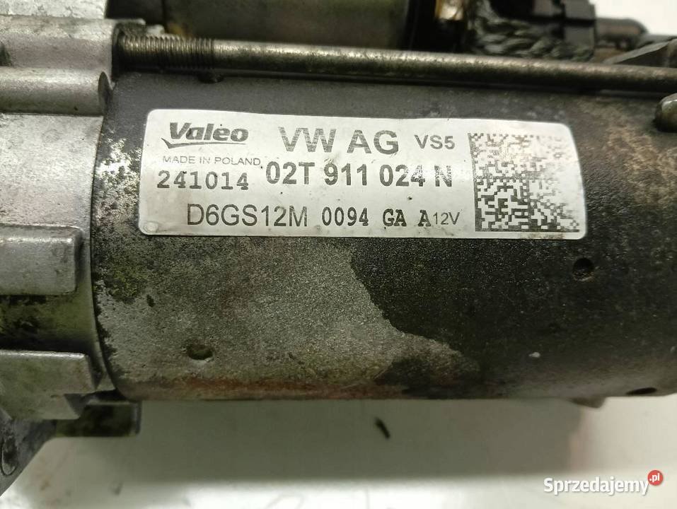 ROZRUSZNIK 02T911024N 12 TSI Skoda Roomster I osobowe